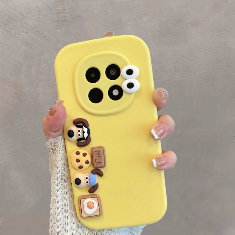 适用于oppoa5pro手机壳pkp110可爱5g立体0pp0a5por立体卡通小狗oppa5pr0全包防摔手绳保护套软壳创意超萌黄色