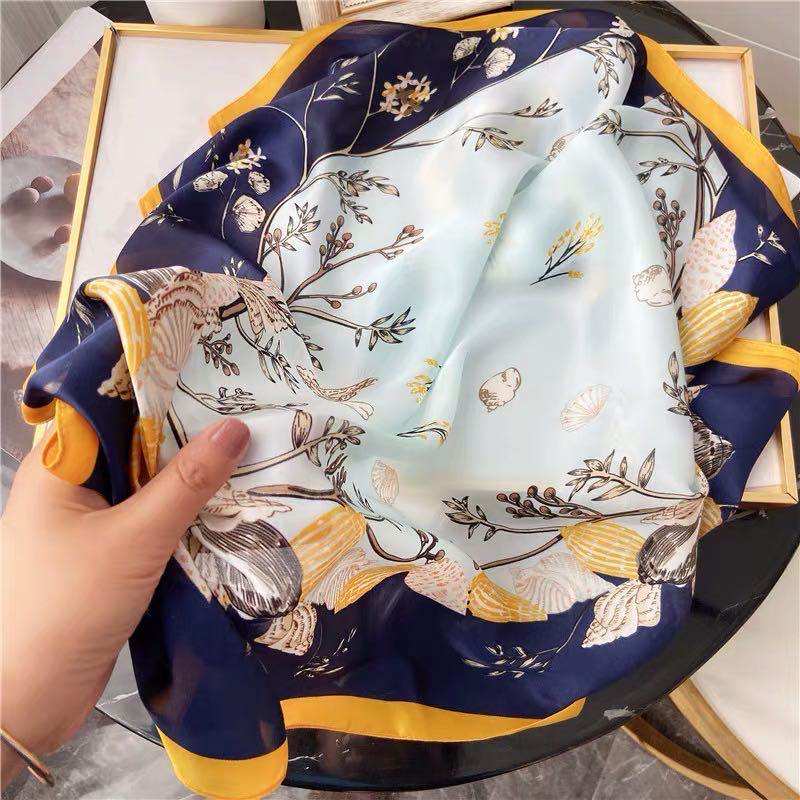 韩国时尚70cm小方巾丝巾女配饰职业装饰领巾礼品休闲防晒围巾头巾