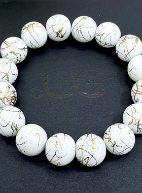 地摊手链玻璃烤漆手链