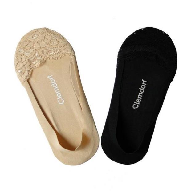 蕾丝浅口花边防臭隐形袜