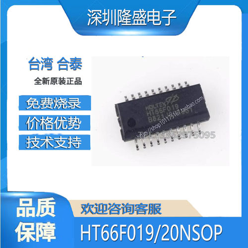 HT66F019 20NSOP 台湾合泰 HOLTEK 原装正品 A/D MCU 单片机烧录