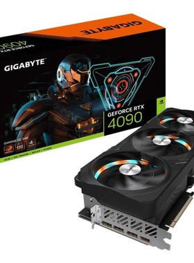 技嘉GeForce RTX 4090 GAMING OC 24G魔鹰 风之力散热4090
