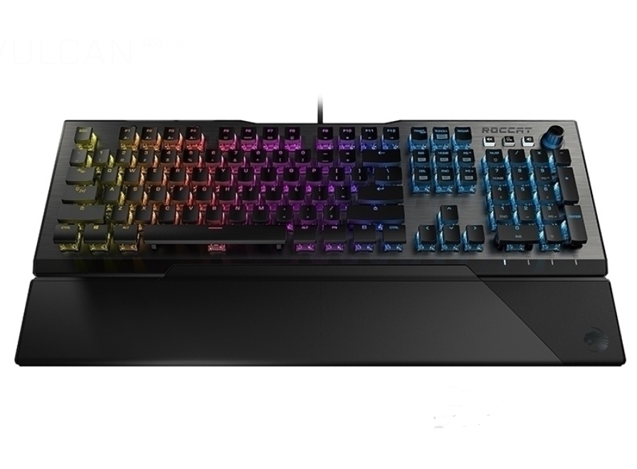 ROCCAT/冰豹瓦肯Vulcan120 Aimo 艾摩全彩透明机械键盘  泰坦轴