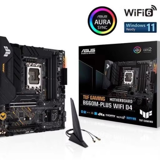 华硕（ASUS）TUF GAMING B660M-PLUS WIFI D4 DDR4 主板库存