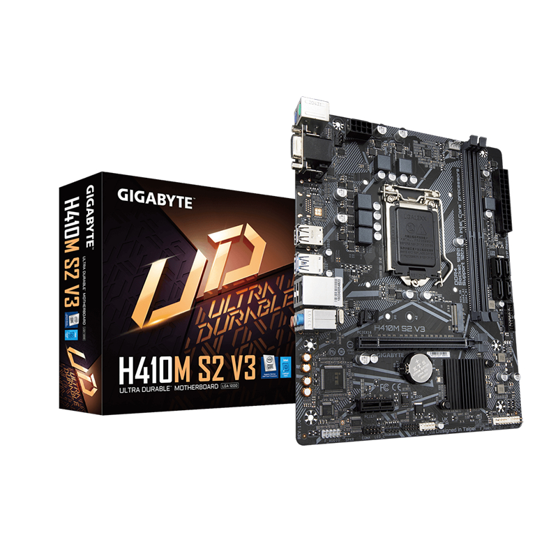 Gigabyte/技嘉 H410M S2 V3 LGA1151 DDR4台式机主板 电脑硬件/显示器/电脑周边 主板 原图主图