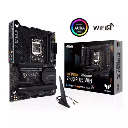 Asus/华硕 TUF GAMING Z590-PLUS WIFI台式机Z590主板 DDR4