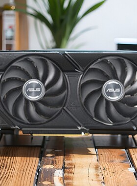 ASUS/华硕 DUAL GeForce RTX4070-O12G-EVO电竞游戏专业独立显卡