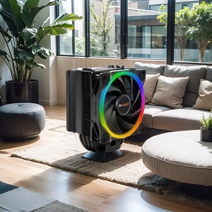 be quiet德商德静界 PURE ROCK 2 FX BLACK电脑CPU静音散热器