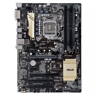 Asus/华硕Z170-P D3台式机主板1151针脚一键超频TPU一键加速