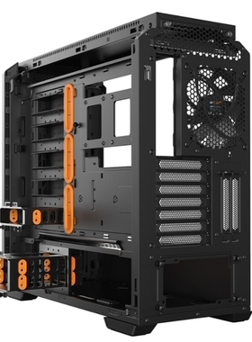 德商必酷be quiet! 静界SILENT BASE 601橙色侧透版台式机箱