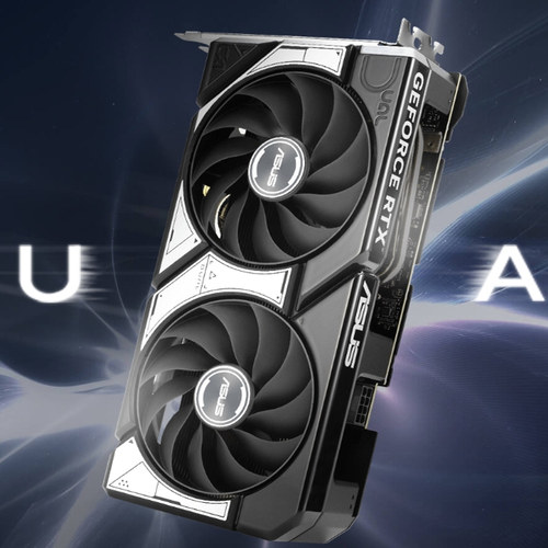 华硕 DUAL-RTX5060-O8G电脑游戏显卡 正品联保5060双风扇雪豹