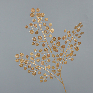 金色福字摇钱树婚庆摆件乔迁福桶插花家居装饰摆放年宵花插花材料