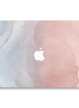 适用于苹果笔记本macbook air pro 13.3 12 15寸粉蓝色渐变保护壳