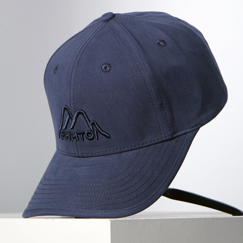 21cm加宽檐硬顶棉山峰刺绣棒球帽帽子男女硬顶有型鸭舌帽加大头围