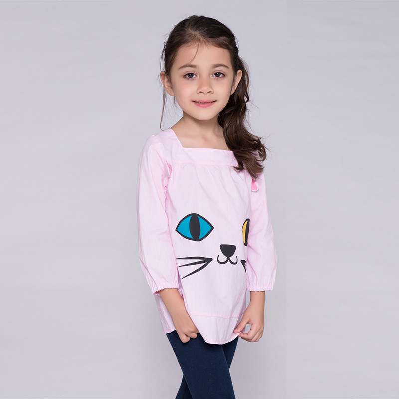 Chemise fille à manche longue - Ref 2086748 Image 1