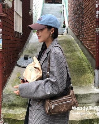 韩国代购margesherwood 新款单肩斜挎手提包口袋包迷你机车包