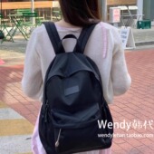 字母休闲 直邮～韩国代购 小众minitmute新款 双肩包背包