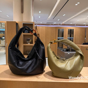 羊皮单肩腋下手提包饺子包大号fling 新款 韩国代购 小众archivepke