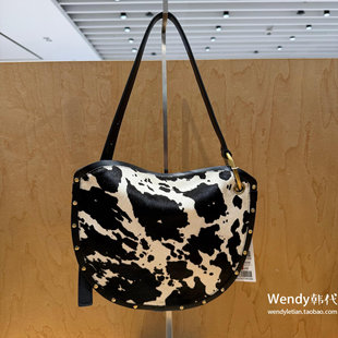 豹纹斑马纹单肩腋下手提包 新款 韩国代购 小众archivepke