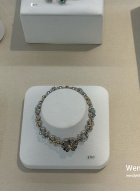 韩国正品代购小众设计师ssil 经典小雏菊花朵手链手镯s-sil