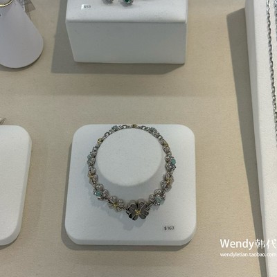 韩国正品代购小众设计师ssil 经典小雏菊花朵手链手镯s-sil