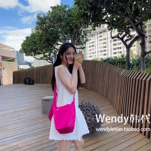 韩国正品 小众设计师JOSEPH&STACEY褶皱包百褶单肩斜挎包 代购