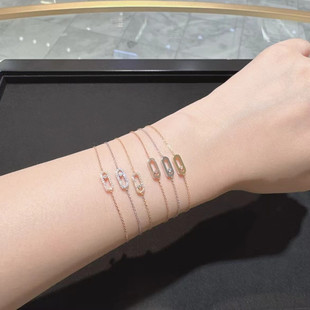 迷你满钻密镶单钻 Messika梅西卡 钻石手链care 代购 正品