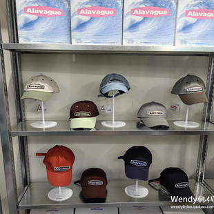 新款 小众Alavague 字母刺绣棒球帽 帽子 韩国代购 金智媛同款 正品