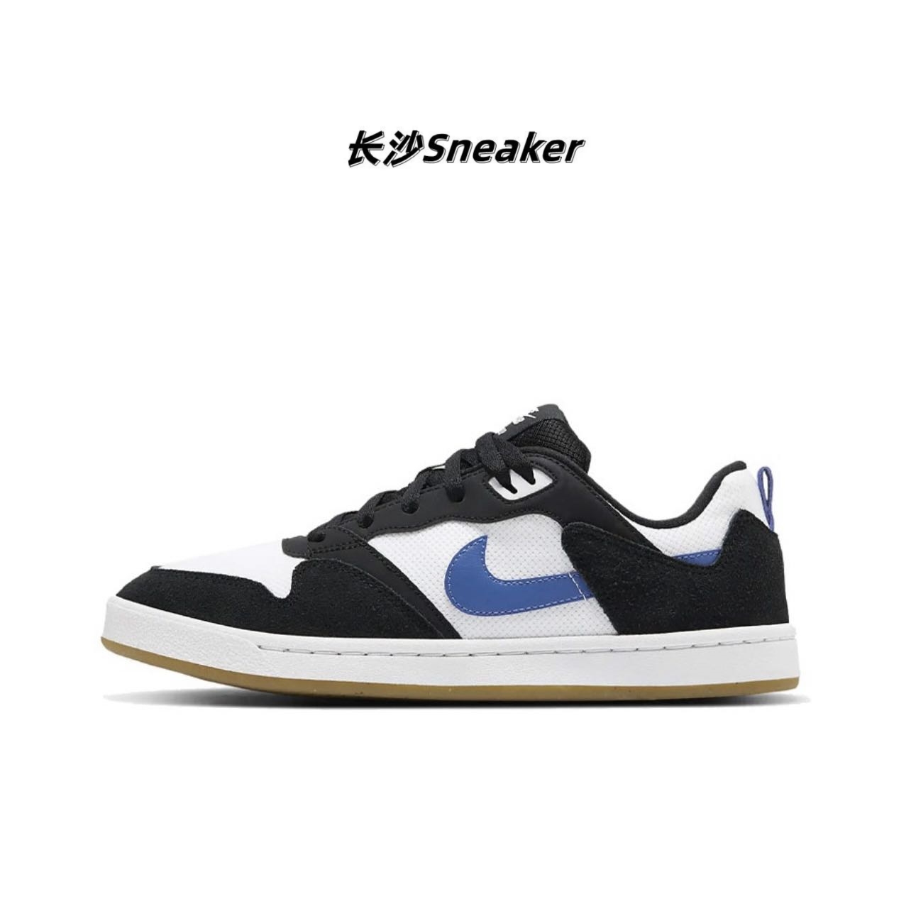 Nike SB Alleyoop SB Alleyoop耐磨低帮板鞋男款黑白蓝CJ0882-104