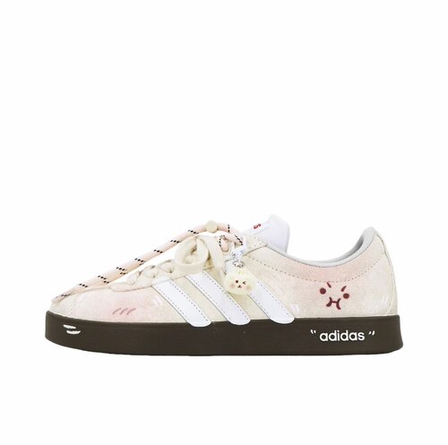 【定制球鞋】AdidasneoVLCourt2.0德训鞋轻便耐磨芭蕾风奶黄包