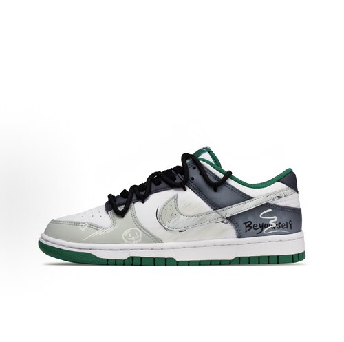 球鞋定制Nike Dunk Low 城市风暴 涂鸦做旧 潮流小众低帮男女板鞋