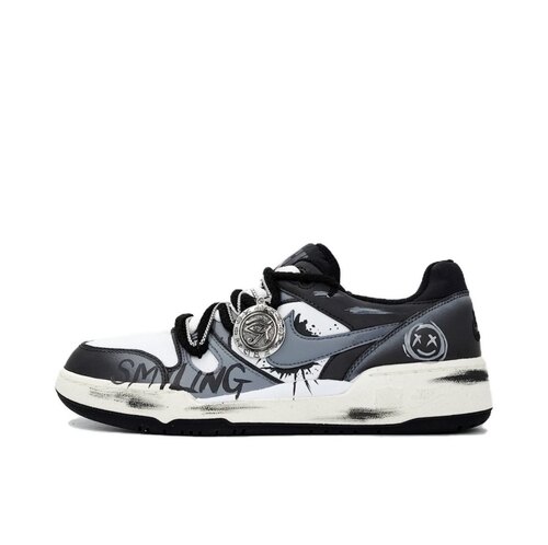 【定制球鞋】Nike Full Force 耐克审判之眼低帮潮流板鞋做旧哥特