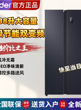 Leader/统帅 BCD-538WGLSSEDBX双变频风冷无霜对开冰箱魔方视窗