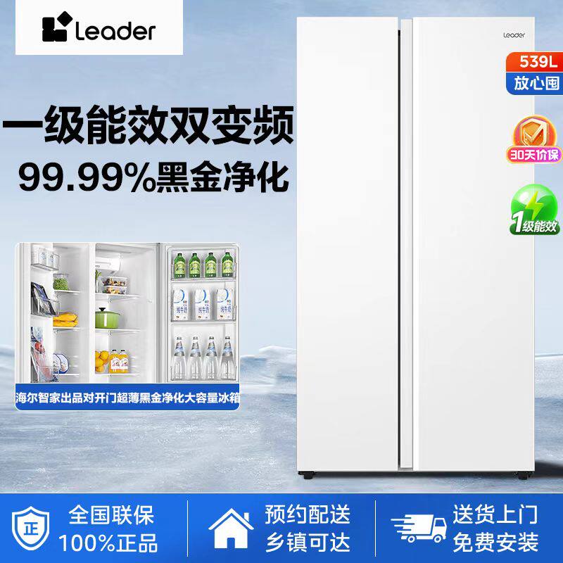 统帅BCD-618WGLSSEDW9对开门一级图片
