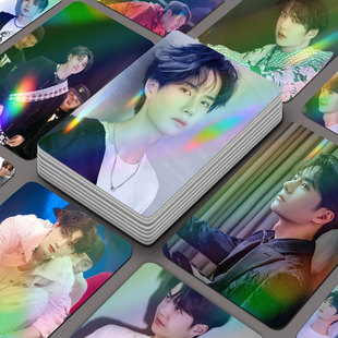 王俊凯小卡56张个人周边高颜盒装高清卡LOMO三寸圆角卡片生日礼物