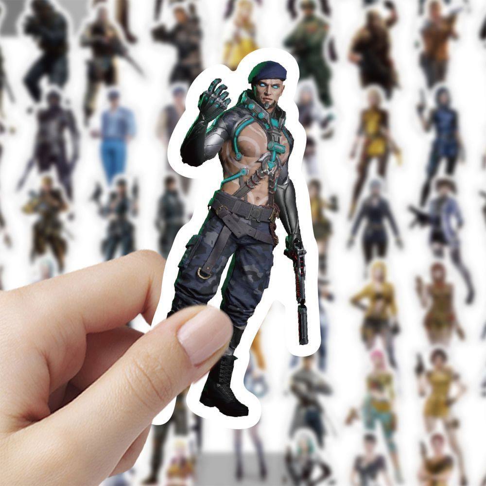 180张穿越火线角色贴纸卡通CF游戏周边手机装饰笔记本手账diy贴画
