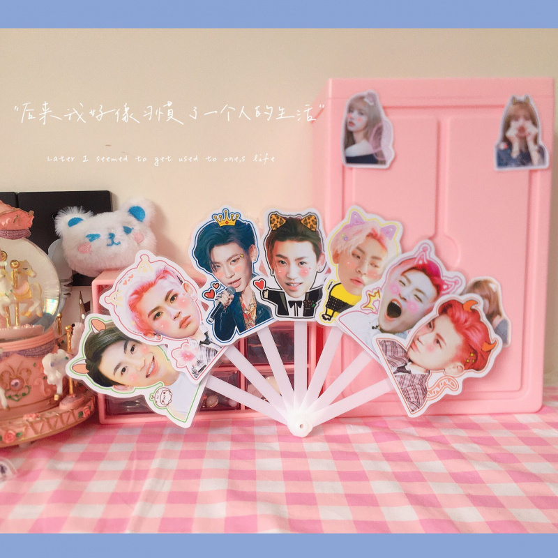 周杰伦七折扇扇子演唱会应援周边