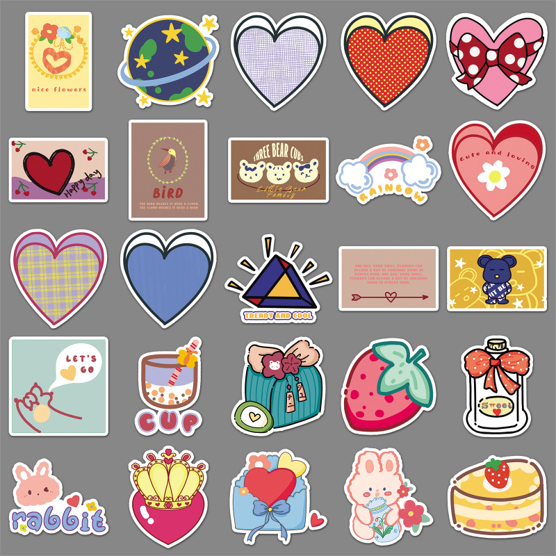 50张原创手绘欧阳娜娜同款少女心