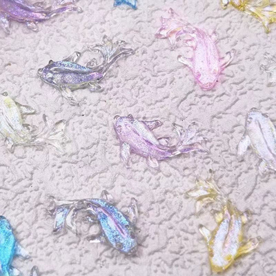 100颗装新款美甲饰品幻彩晶石小