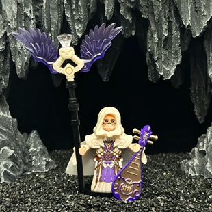 斗破苍穹中国古代神话动漫积木人仔MOC第三方男孩儿童拼装 玩具