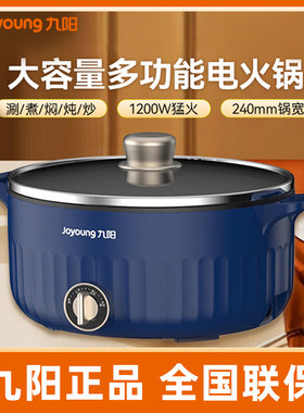 九阳电火锅家用涮肉锅多功能料理锅快煮锅 HG30-G670官方正品