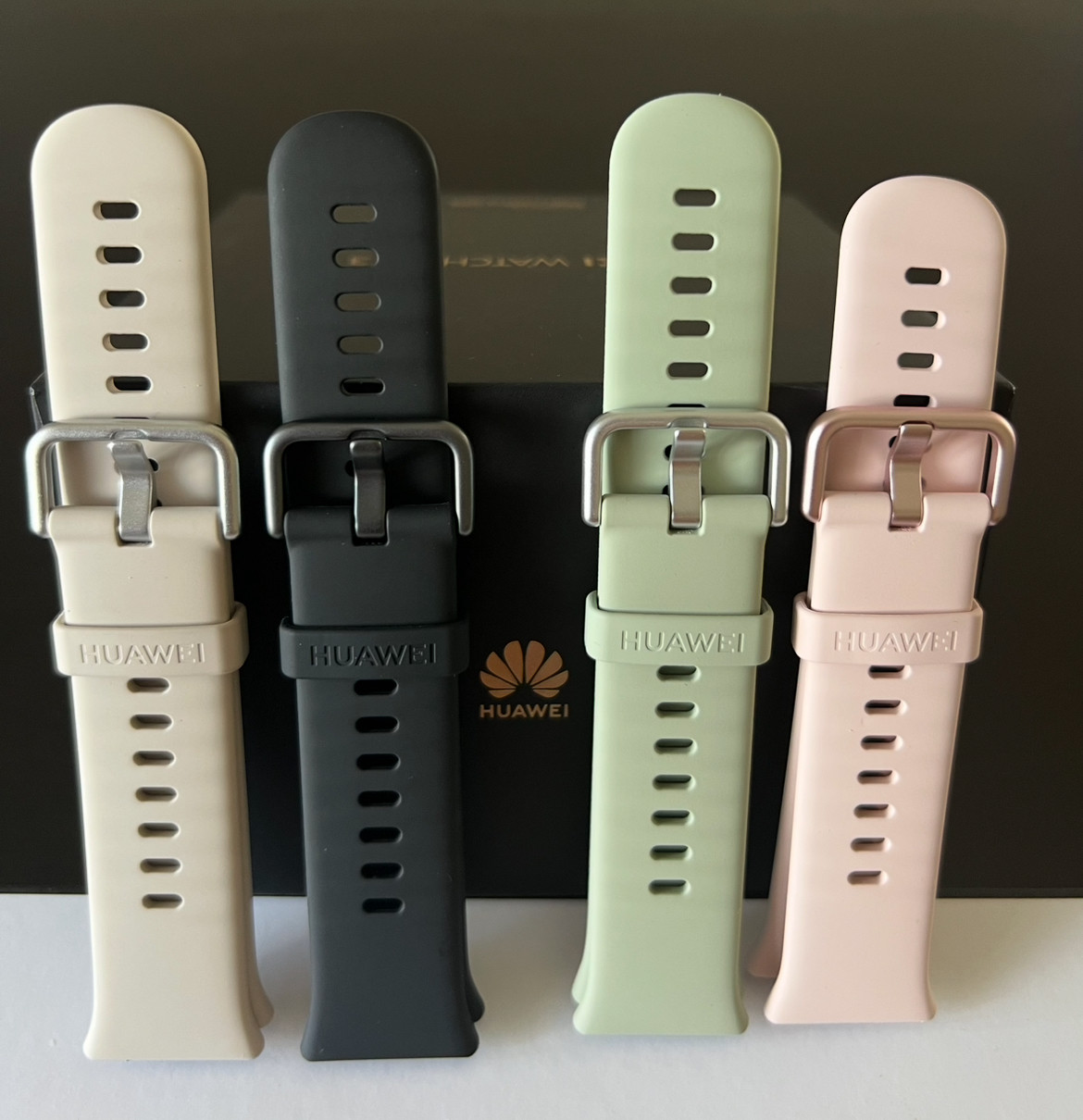 二手原装拆机华为氟橡胶硅胶fit5pro fit3 fit4pro通用表带腕带图片