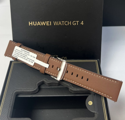 适用华为原装拆机真皮表带原厂Watch4pro/watch3/GT4/GT5腕带手链