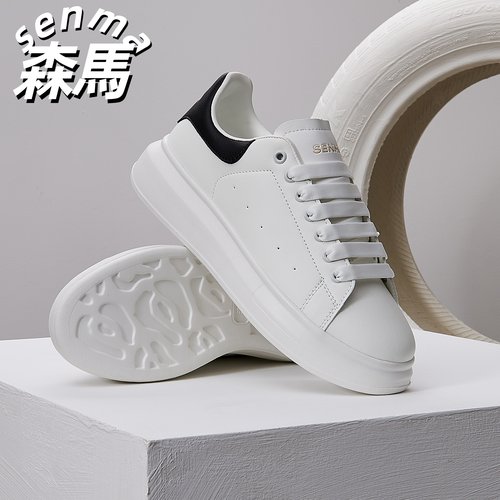 SENMA/森马厚底板鞋情侣运动鞋女