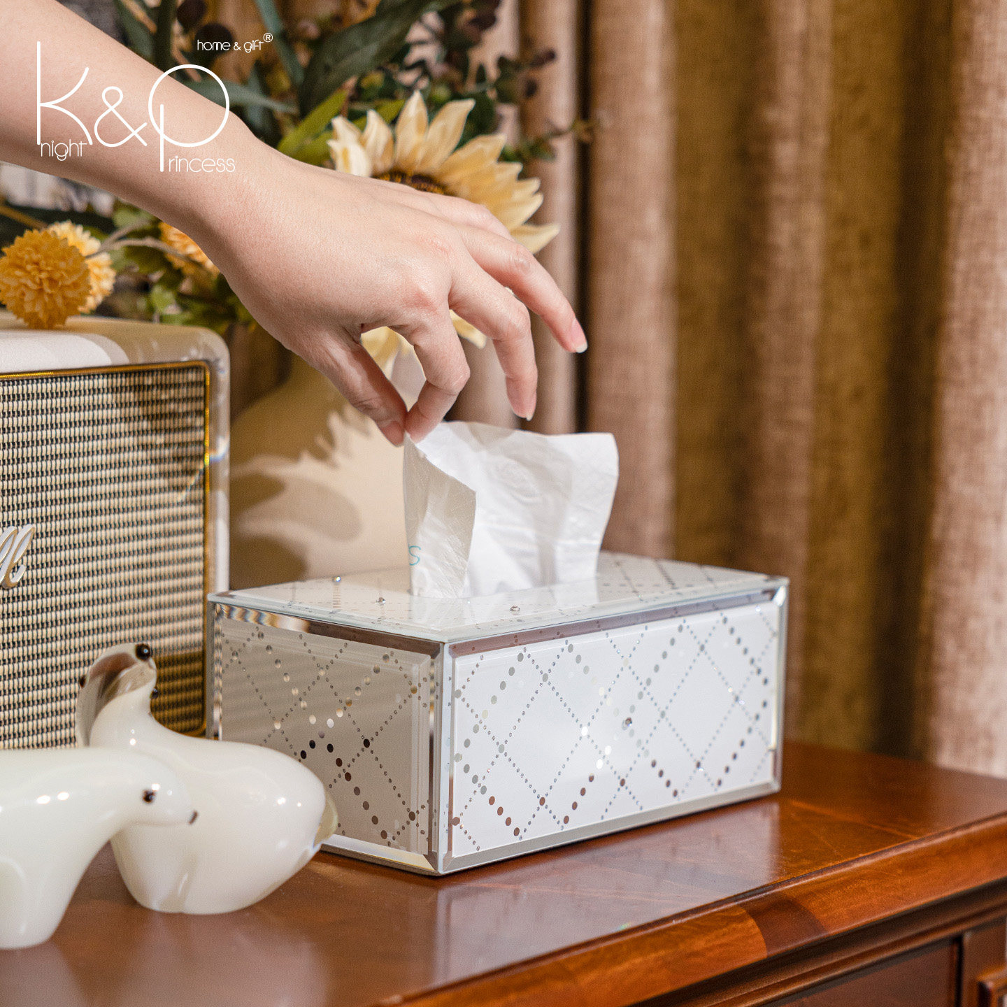 KP轻奢高级感纸巾盒客厅茶几家用桌面抽纸盒创意纸巾收纳盒送礼物,家居饰品,装饰纸巾盒,淘宝优惠券,粉丝福利购,淘宝优惠卷