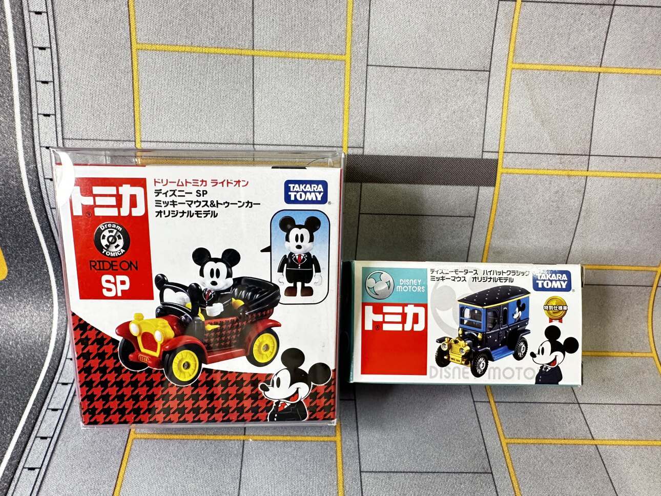 多美卡TOMICA迪士尼米奇X青山洋服限定套装合金车车模全新可单出图片