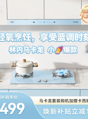 林内马卡龙抽油烟机家用白色厨房大吸力欧式顶吸官方16GA