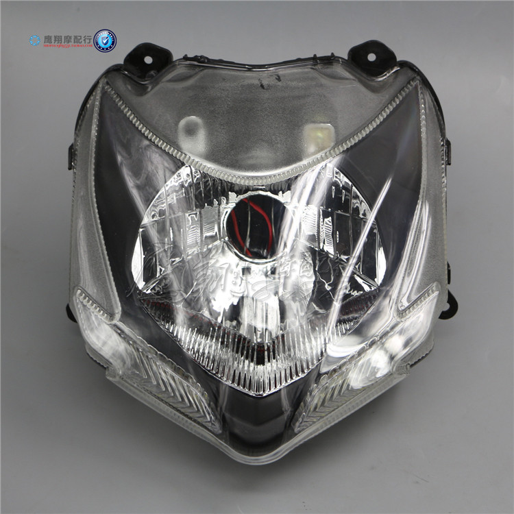 适用杜卡迪街头霸王EVO 街霸848前大灯车头大灯总成09-10-11-12年