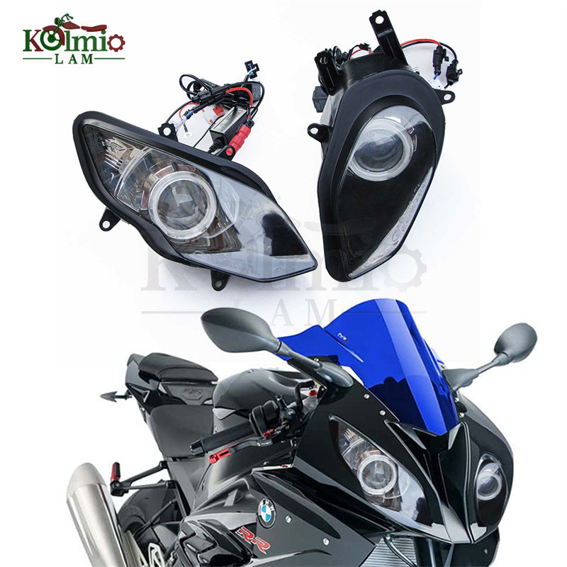 适用宝马S1000RR天使眼大灯总成