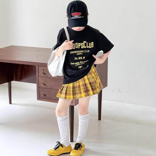乔伊思童装女童短袖T恤2025